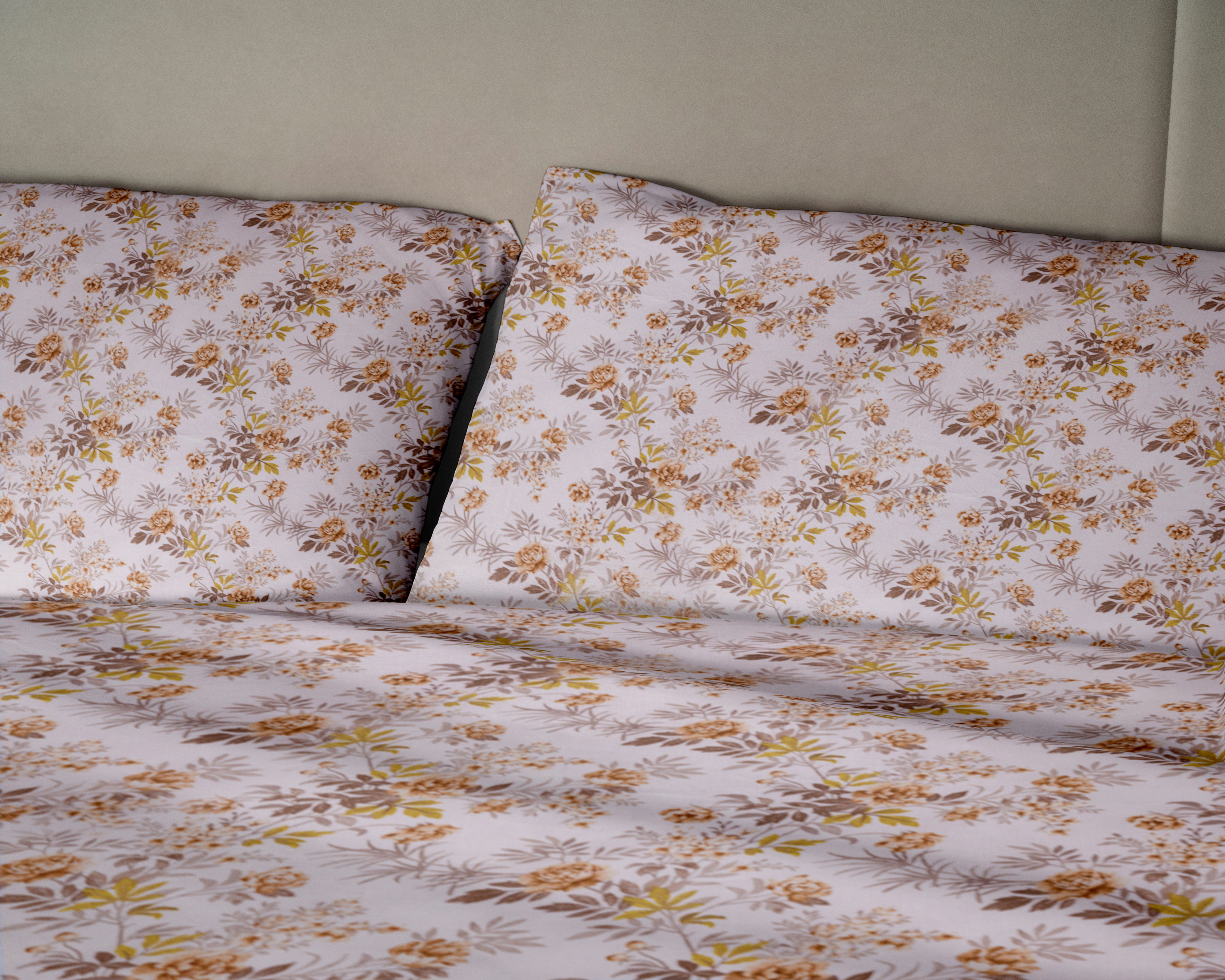Brown Floral